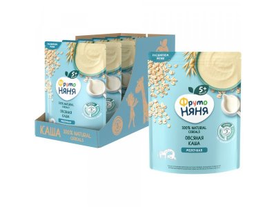 Каша ФрутоНяня Молочная овсяная 200 г 1-00476095_3
