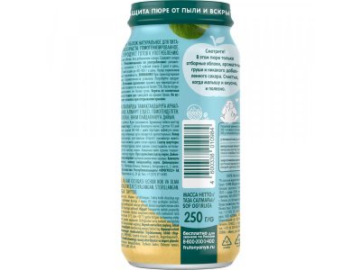 Пюре Фрутоняня Груша, яблоко 250 г 1-00000862_4