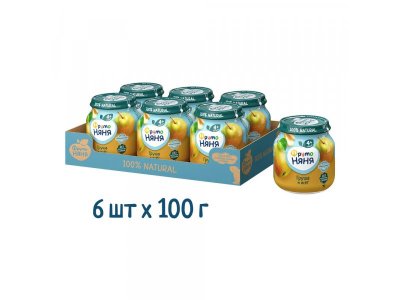 Пюре Фрутоняня Груша 100 г 1-00011536_2