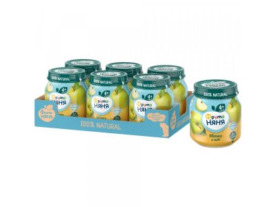 Пюре Фрутоняня Яблоко 100 г 1-00011539_2