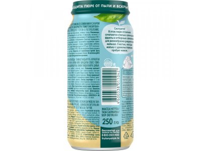 Пюре Фрутоняня Яблоко, персик, сливки с сахаром 250 г 1-00096309_4