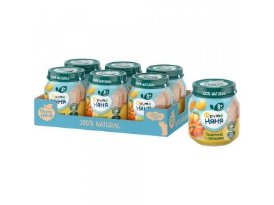 Пюре ФрутоНяня телятина с овощами 100 г 1-00348326_4