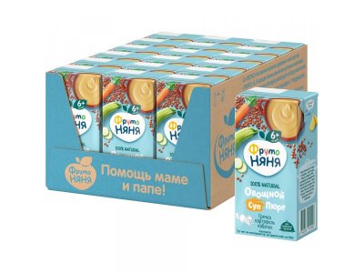 Суп-пюре гречневый ФрутоНяня 200 мл 1-00358591_2