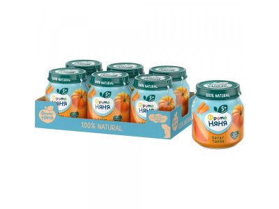 Пюре Фрутоняня Батат с тыквой 110 г 1-00467888_5