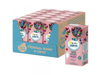 Морс Фрутоняня ягодный 200 мл 1-00078358_2