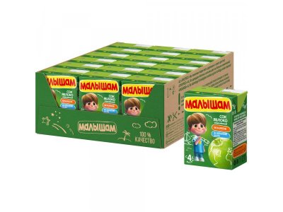 Сок Малышам яблочный осветленный 200 мл 1-00078361_3