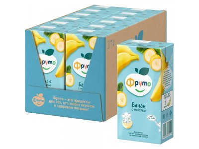 Нектар Фрутоняня Банан с мякотью 500 мл 1-00078362_2