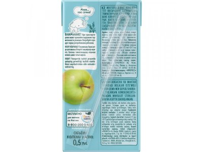 Сок ФрутоНяня Яблоко груша с мякотью 500 мл 1-00000889_5