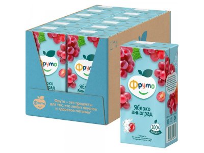 Сок Фруто Яблоко виноград 500 мл 1-00455971_5