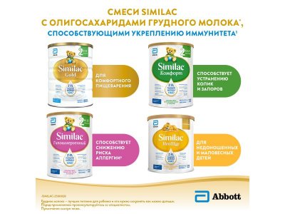Смесь Similac Gold 2 молочная 800 г 1-00212964_11
