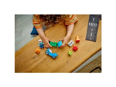 Конструктор LEGO Duplo Синий полицейский мотоцикл, 11 дет., 10471 1-00483027_2