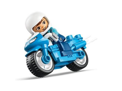Конструктор LEGO Duplo Синий полицейский мотоцикл, 11 дет., 10471 1-00483027_3