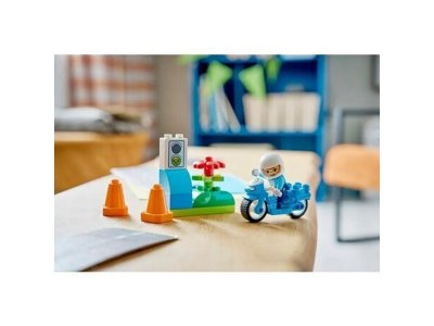 Конструктор LEGO Duplo Синий полицейский мотоцикл, 11 дет., 10471 1-00483027_5