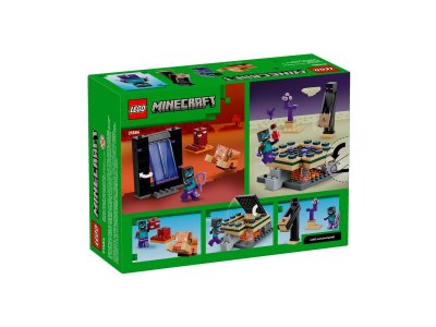 Конструктор LEGO Minecraft Путешествие к Нижнему миру и порталу Края, 192 дет., 21584 1-00483033_5