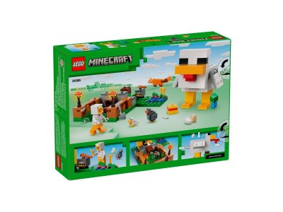 Конструктор LEGO Minecraft Куриная ферма, 233 дет., 21585 1-00483034_6