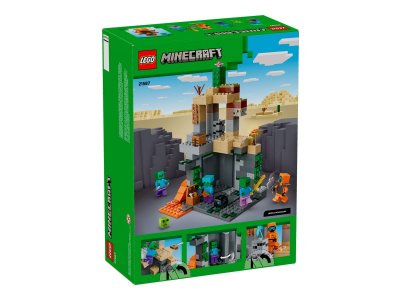 Конструктор LEGO Minecraft Подземелье зомби, 284 дет., 21587 1-00483036_6