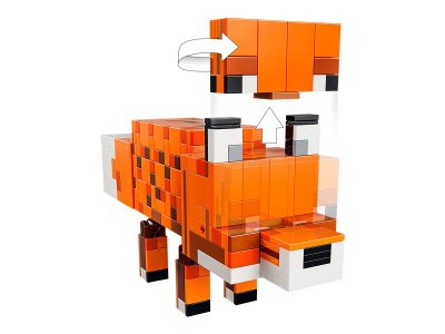 Конструктор LEGO Minecraft Лиса, 497 дет., 21588 1-00483037_2