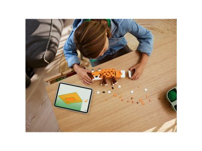 Конструктор LEGO Minecraft Лиса, 497 дет., 21588 1-00483037_11