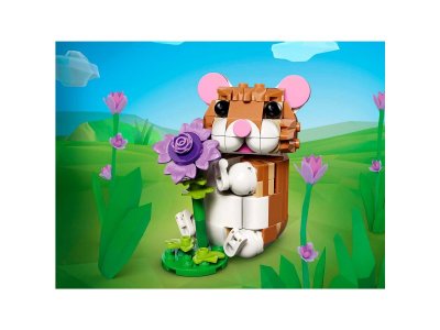 Конструктор LEGO Creator 3в1 Милый хомяк с цветком, 166 дет., 31376 1-00483040_2