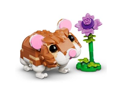 Конструктор LEGO Creator 3в1 Милый хомяк с цветком, 166 дет., 31376 1-00483040_4