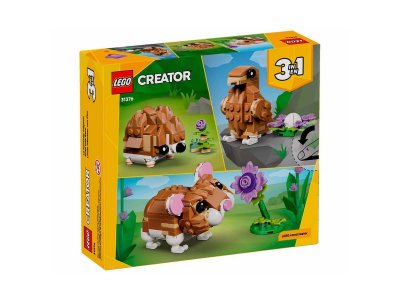 Конструктор LEGO Creator 3в1 Милый хомяк с цветком, 166 дет., 31376 1-00483040_8