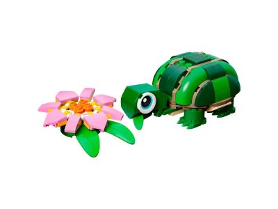 Конструктор LEGO Creator 3в1 Черепаха с цветком водяной лилии, 124 дет., 31377 1-00483041_4