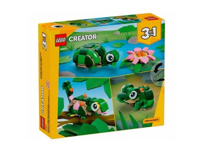 Конструктор LEGO Creator 3в1 Черепаха с цветком водяной лилии, 124 дет., 31377 1-00483041_5