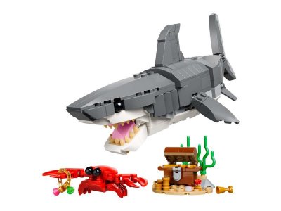 Конструктор LEGO Creator 3в1 Свирепая акула с сундуком сокровищ, 379 дет., 31381 1-00483043_3