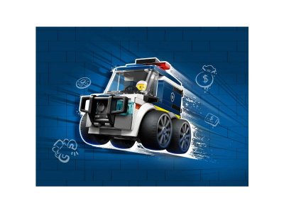 Конструктор LEGO City Коллекция Rides - Полицейский-Грузовик, 71 дет., 60481 1-00483068_3