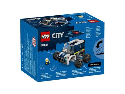 Конструктор LEGO City Коллекция Rides - Полицейский-Грузовик, 71 дет., 60481 1-00483068_8