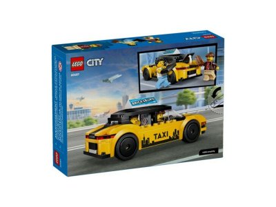 Конструктор LEGO City Желтое такси, 122 дет., 60487 1-00483074_2
