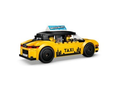 Конструктор LEGO City Желтое такси, 122 дет., 60487 1-00483074_3