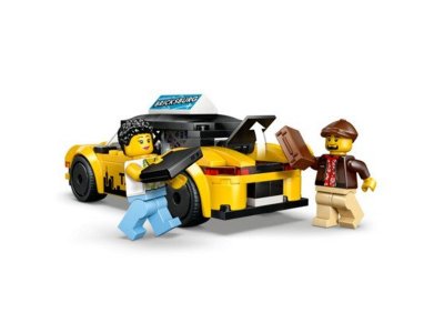 Конструктор LEGO City Желтое такси, 122 дет., 60487 1-00483074_5