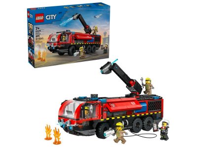 Конструктор LEGO City Пожарная машина аэропорта, 691 дет., 60499 разноцветный 100483080