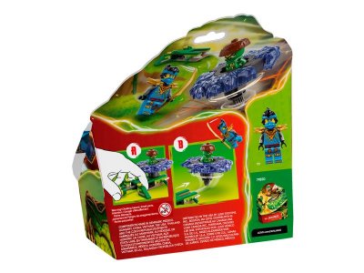 Конструктор LEGO Ninjago Ния против Элементального крутящегося Монстра-мутанта, 49 дет., 71849 1-00483087_3
