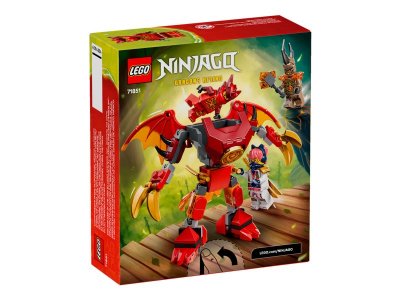 Конструктор LEGO Ninjago Боевой набор: Робот-дракон Кая, 85 дет., 71851 1-00483089_3