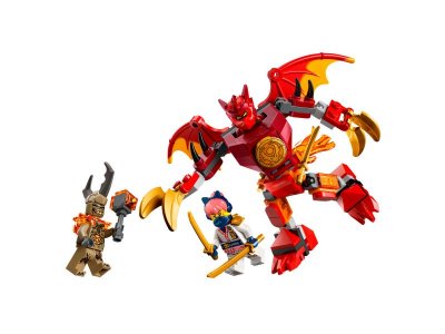 Конструктор LEGO Ninjago Боевой набор: Робот-дракон Кая, 85 дет., 71851 1-00483089_4