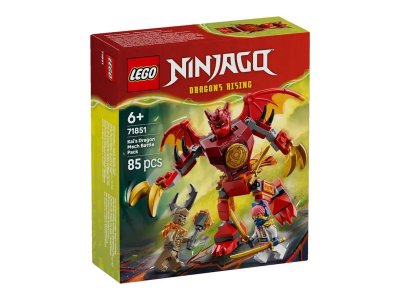 Конструктор LEGO Ninjago Боевой набор: Робот-дракон Кая, 85 дет., 71851 1-00483089_5