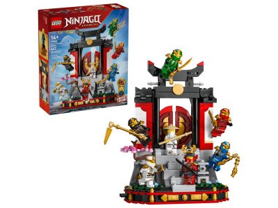 Конструктор LEGO Ninjago Дисплей персонажей ниндзя, 447 дет., 71866 разноцветный 100483093