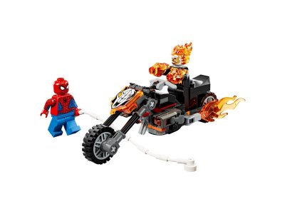 Конструктор LEGO Marvel Человек-паук против Призрачного Гонщика на мотоцикле, 72 дет., 76335 1-00483100_2