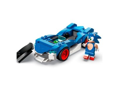 Конструктор LEGO Sonic the Hedgehog Соник: Гоночная машина Молния, 126 дет., 77117 1-00483109_2