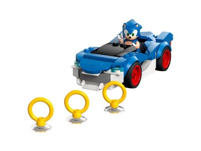 Конструктор LEGO Sonic the Hedgehog Соник: Гоночная машина Молния, 126 дет., 77117 1-00483109_3