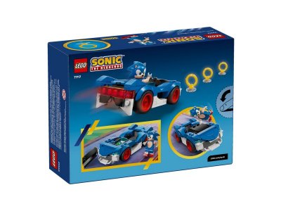 Конструктор LEGO Sonic the Hedgehog Соник: Гоночная машина Молния, 126 дет., 77117 1-00483109_4