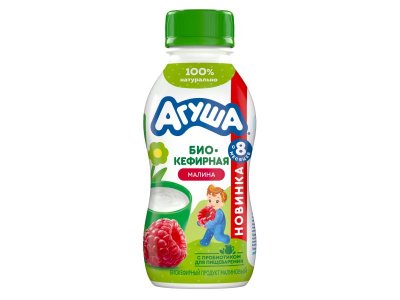 Продукт Кефирный Агуша Малина 2.9% для дет.пит. с 8 мес., 180г 100483993