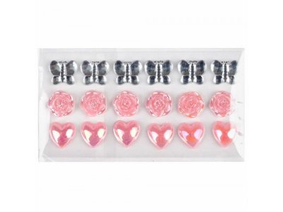 Набор детской косметики Lukky Бьюти Дизайн Beauty Heart 4-х цветн. тени, аппликат., лак для ногтей p 1-00474368_2