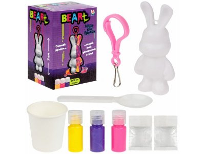 Игрушка 1Toy Art BeArt Мини Зайка Флюид Арт, 7 см в ассорт. 100474382