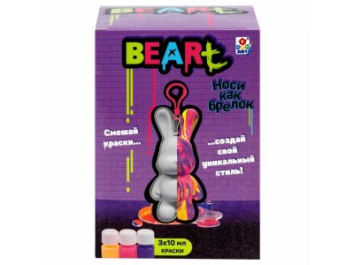 Игрушка 1Toy Art BeArt Мини Зайка Флюид Арт, 7 см 1-00474382_3