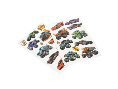 Тату в конверте Мульти Арт Супер Кары 2 листа 1-00460633_2