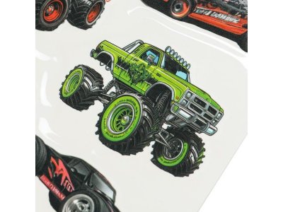 Тату в конверте Мульти Арт Супер Кары 2 листа 1-00460633_3