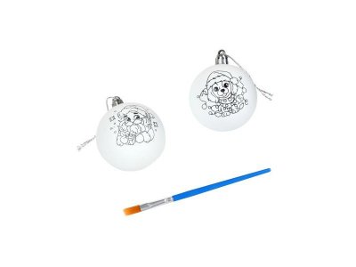 Набор для росписи ёлочной игрушки MultiArt, 2 шара 1-00474270_2